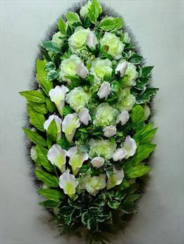 Венок ритуальный В410