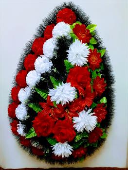 Венок, ритуальный В407