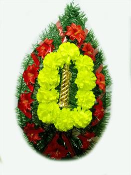 Венок ритуальный В258