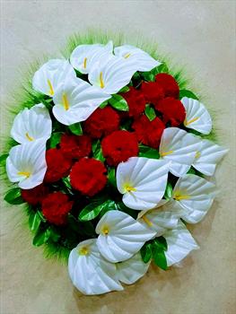 Венок ритуальный В361