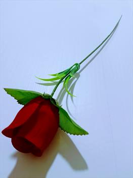 Одиночная бархатная роза ОД155