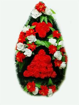 Венок ритуальный В251