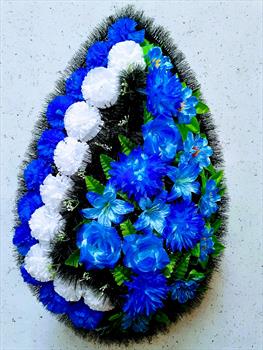 Венок ритуальный В400