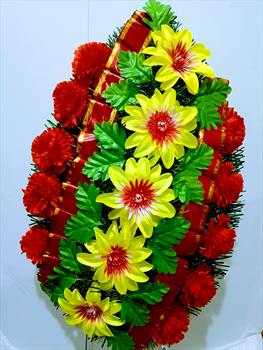 Венок ритуальный В577