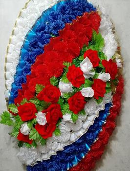 Венок ритуальный В363