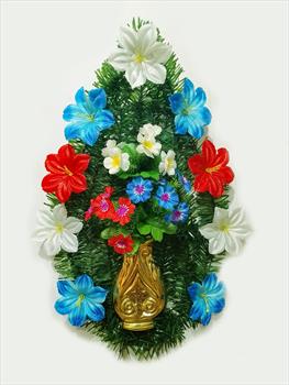 Венок ритуальный В261