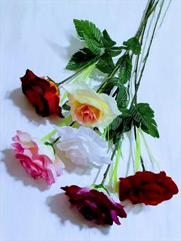 Одиночная бархатная роза ОД146