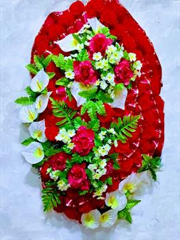 Венок ритуальный В6070